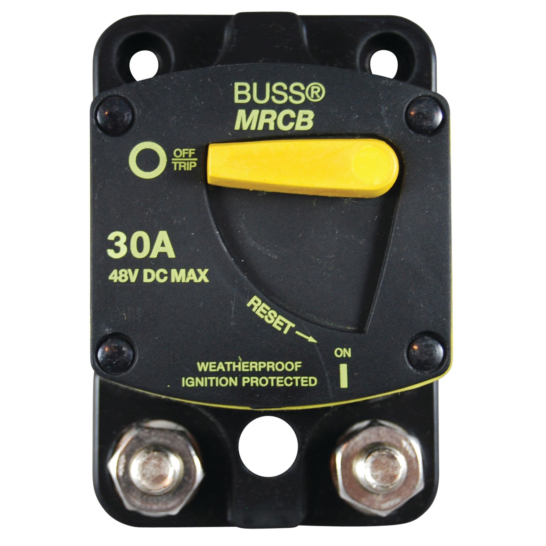 Circuit Breaker with Switch Function - Bussmann 187 Series (30 Amp)
