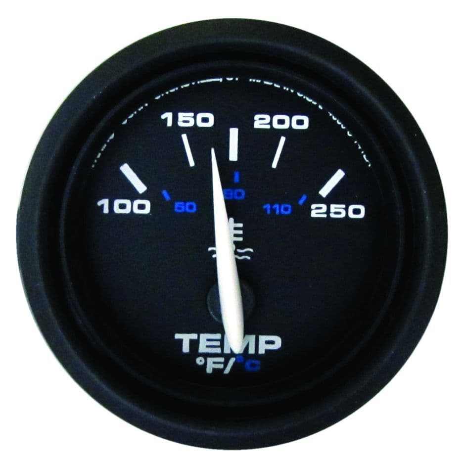 Domed Gauges - Water Temperature Gauge