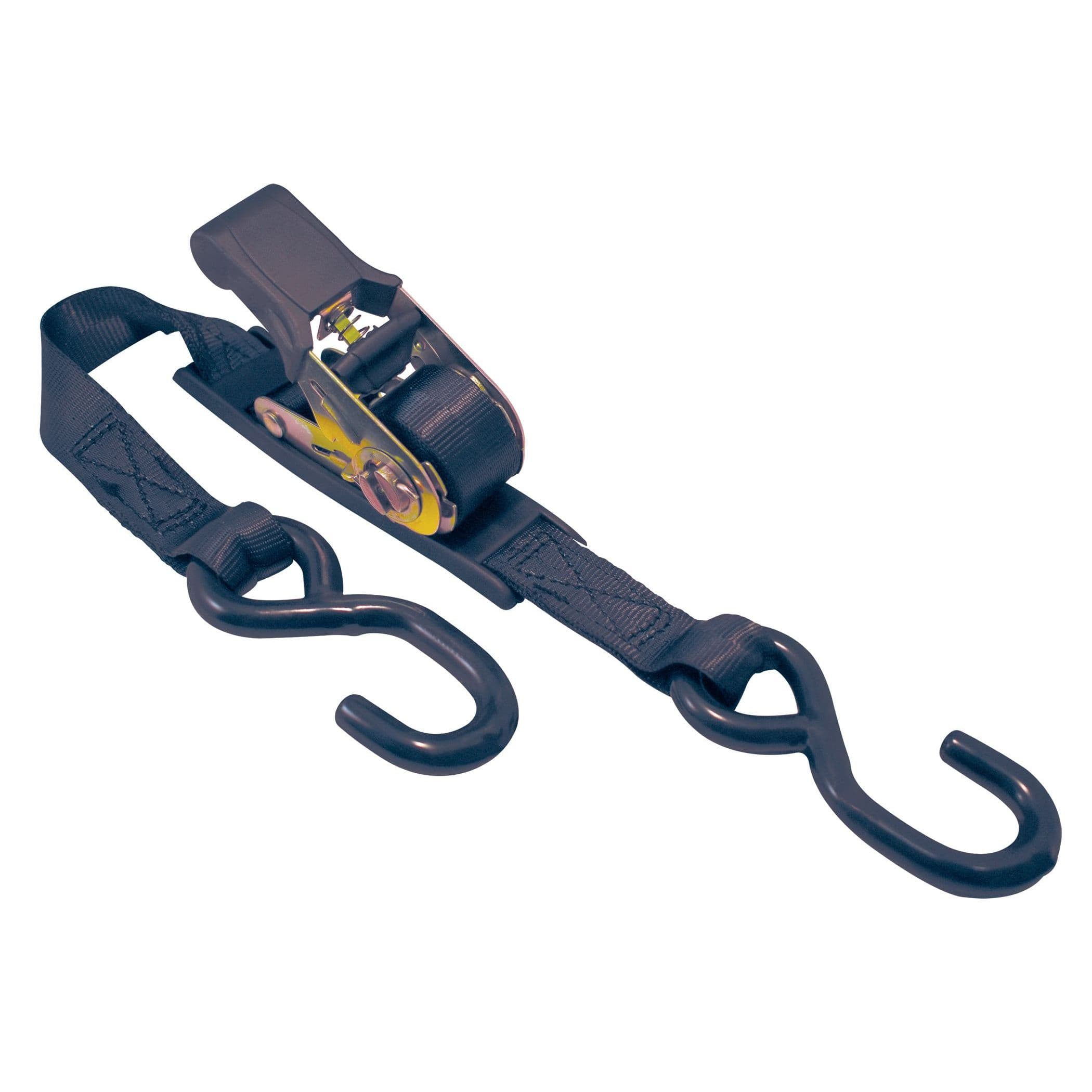 Adjustable Transom Tie Downs with S-Hooks (Length 3 1/2')