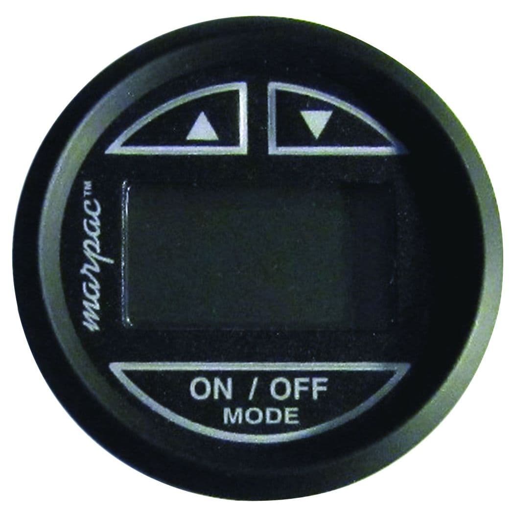 Depth Sounder - Thru-Hull Transducer (Black Face With Black Bezel)