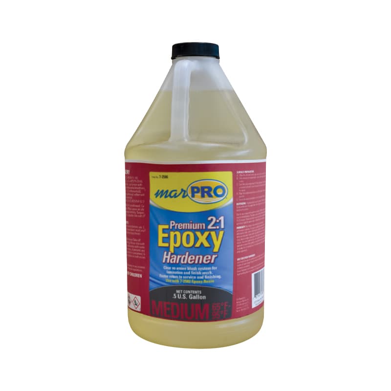 2:1 Epoxy Resin - Medium Hardener (1/2 Gallon)