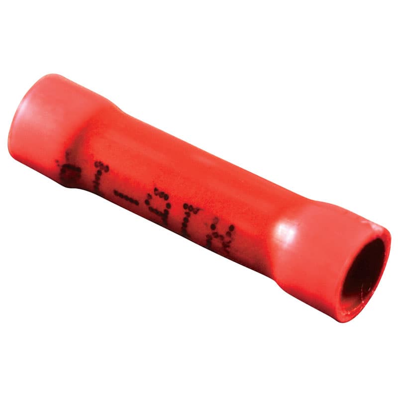 Vinyl Butt Connectors (22-18 AWG, Red)