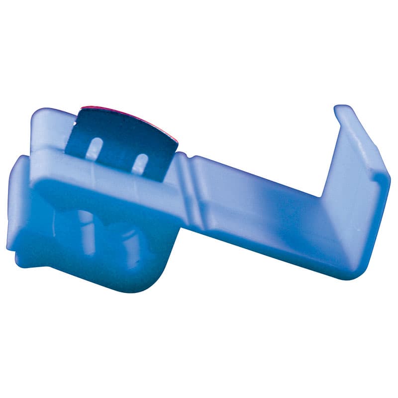Vinyl Scotch Locks (18-14 AWG, Blue)