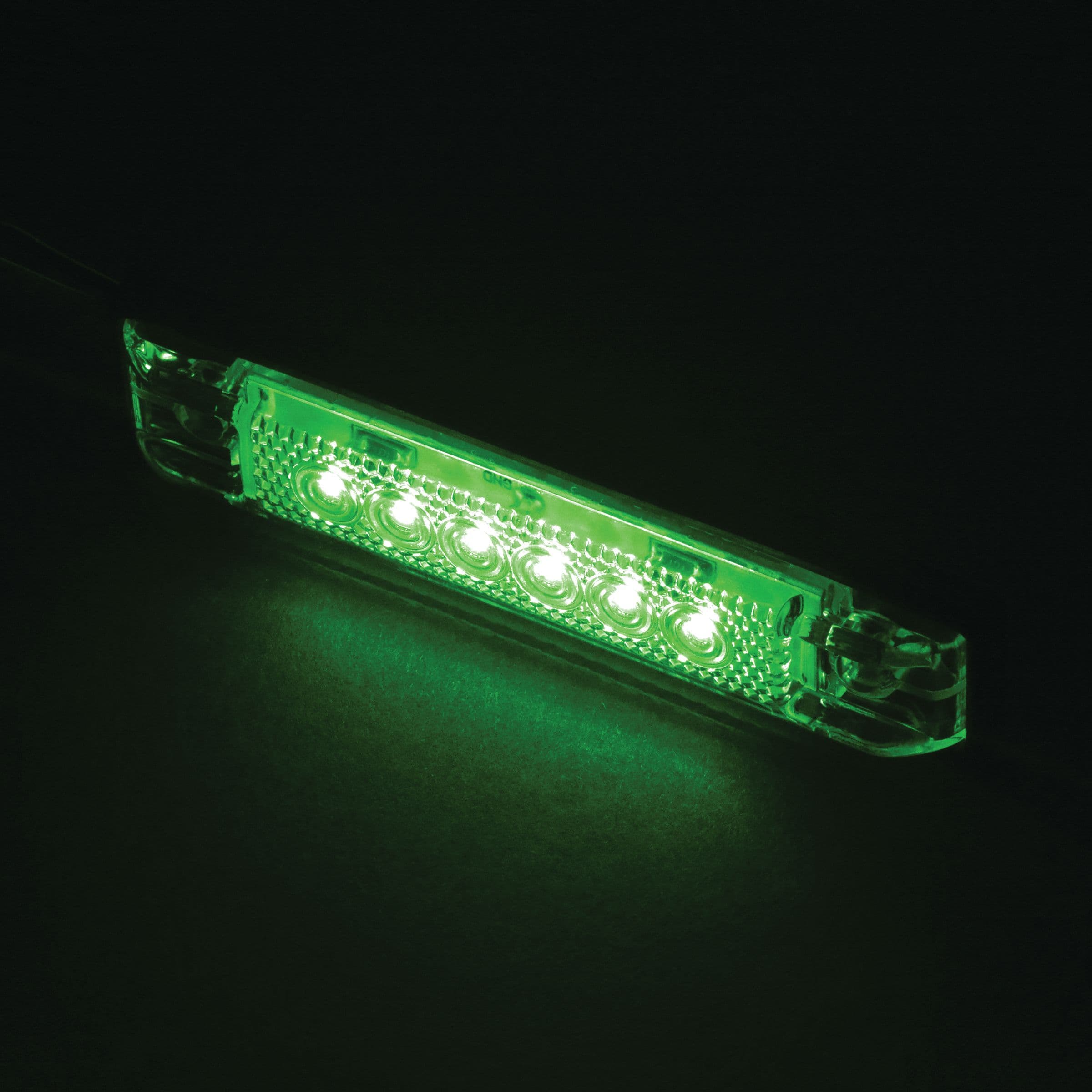 4” L.E.D. Slim Line Light (Green)