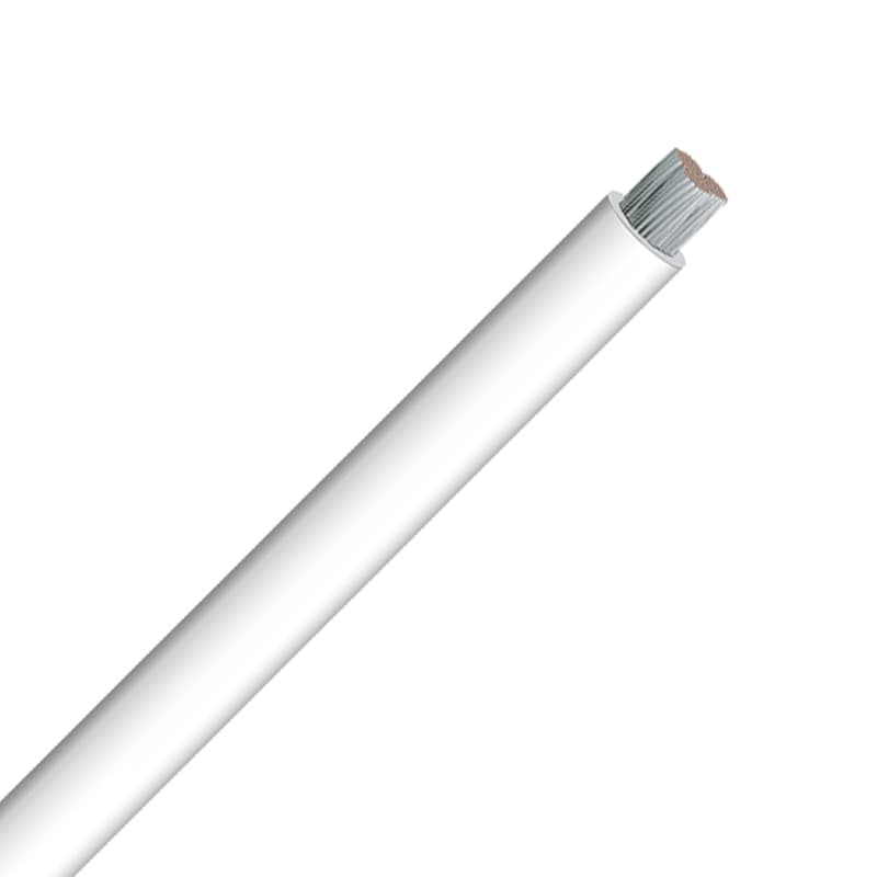 Primary Marine Wire - Single Conductor (6 Gauge, White, 50’ L)