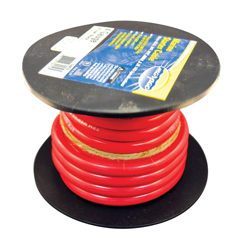 Starter Cable (1/0 Gauge, Red, 50’ L)