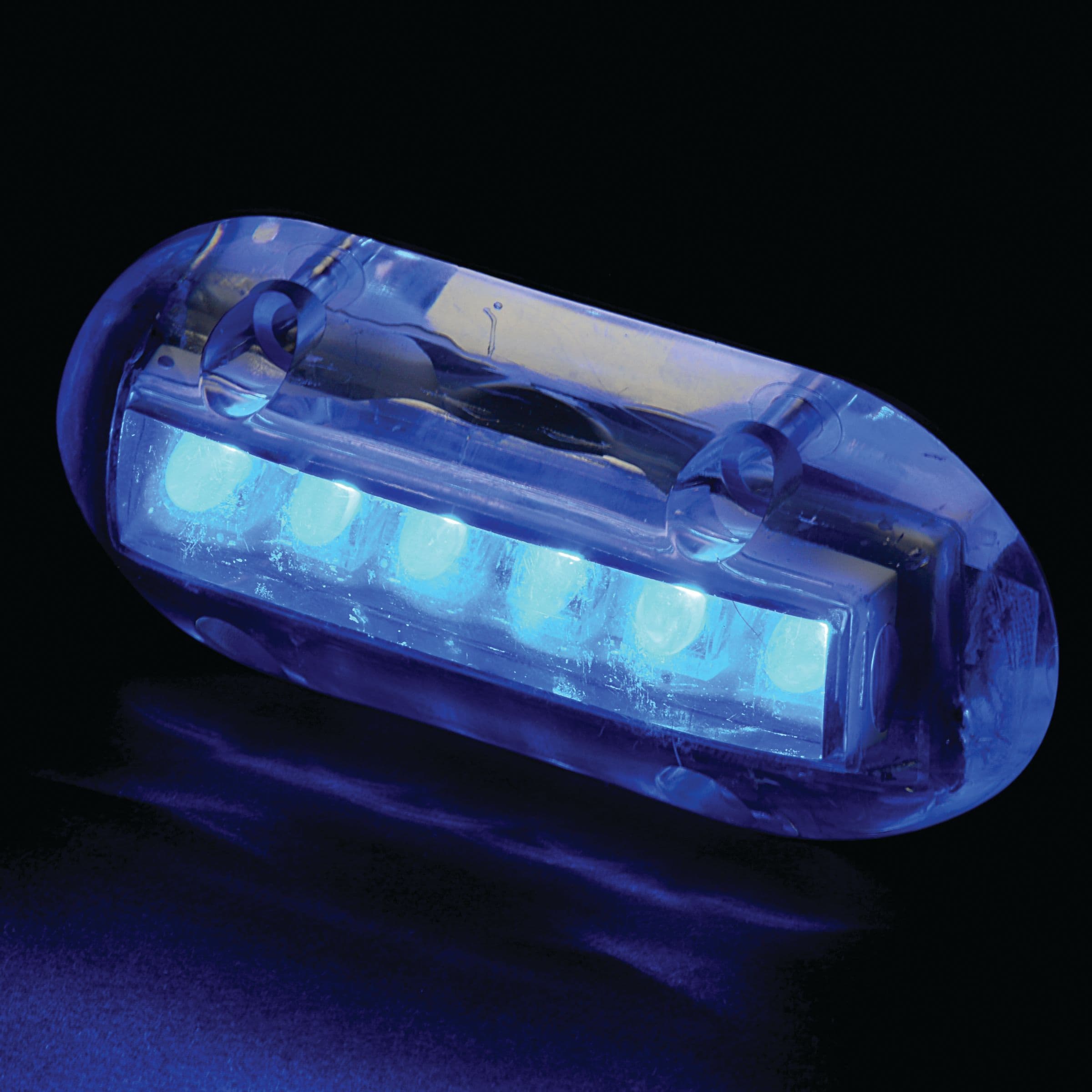 UNDERWATER LIGHT LED 3.5"X1.5" BLU