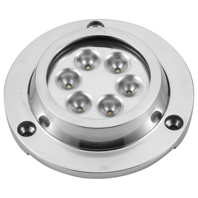 L.E.D. High Intensity Underwater Light (Color Output: White, Diameter 3-3/4")