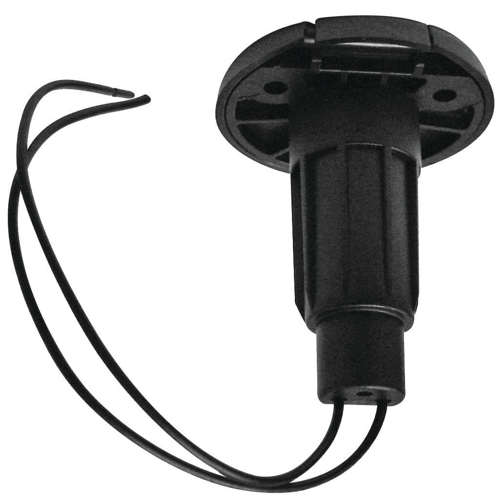 Black Nylon Plug-In Light Base (2-Pin)