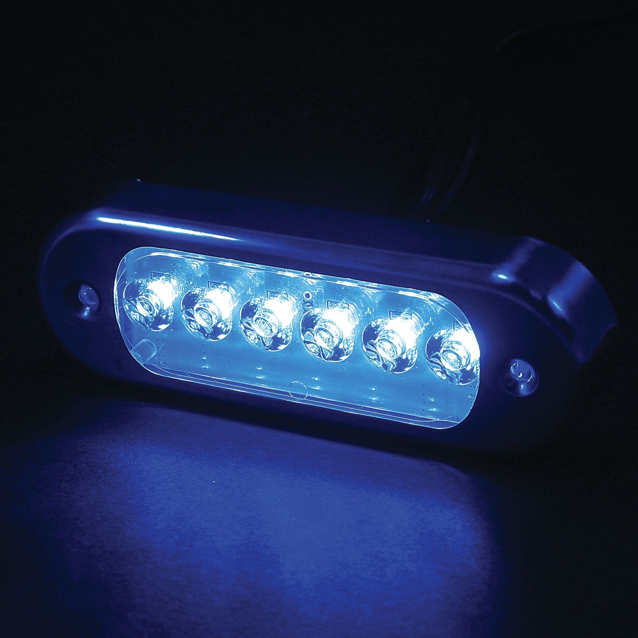 L.E.D. High Intensity Underwater Light - Oval
