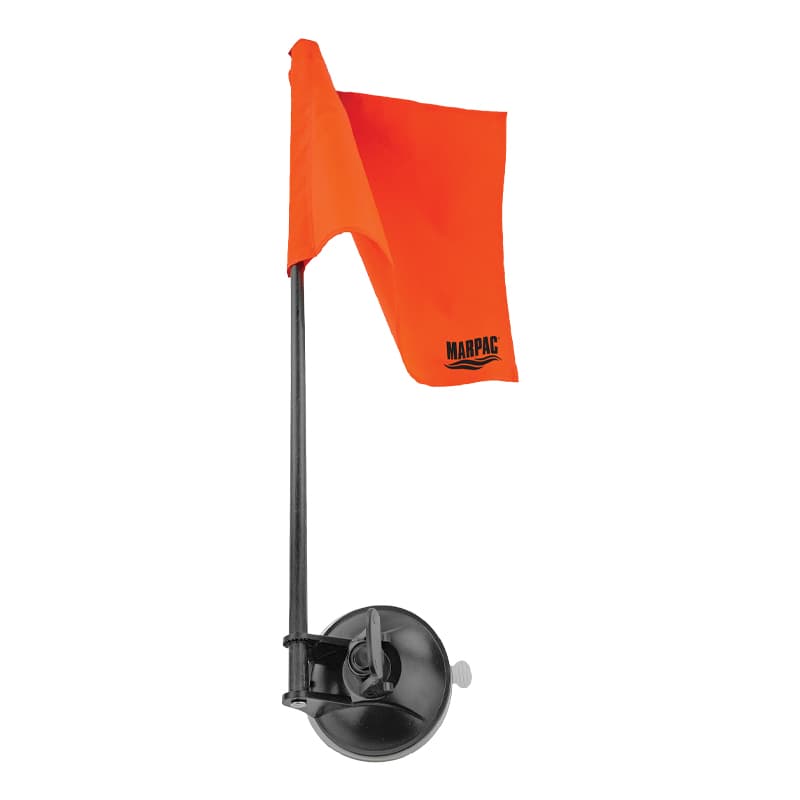 Skier Down Flag - 12" x 12"