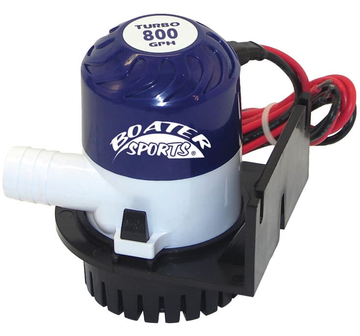 Non-Automatic Submersible Bilge Pump (800 GPH)