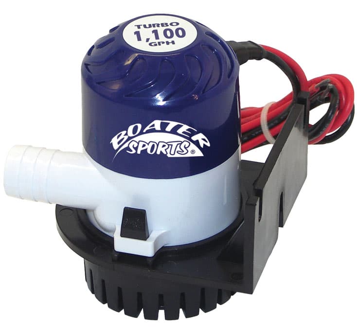 Non-Automatic Submersible Bilge Pump (1,100 GPH)