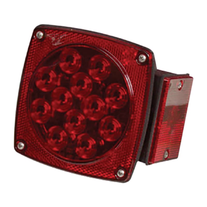 L.E.D. Submersible Right Side Tail Light - Trailers Under 80” Wide