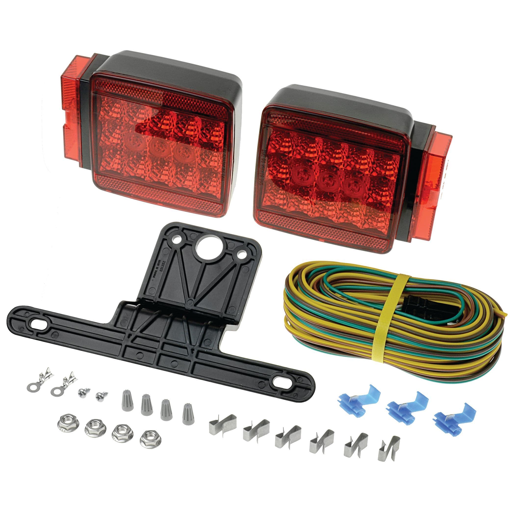 L.E.D. Waterproof Trailer Light Kit - Trailers Over 80” Wide