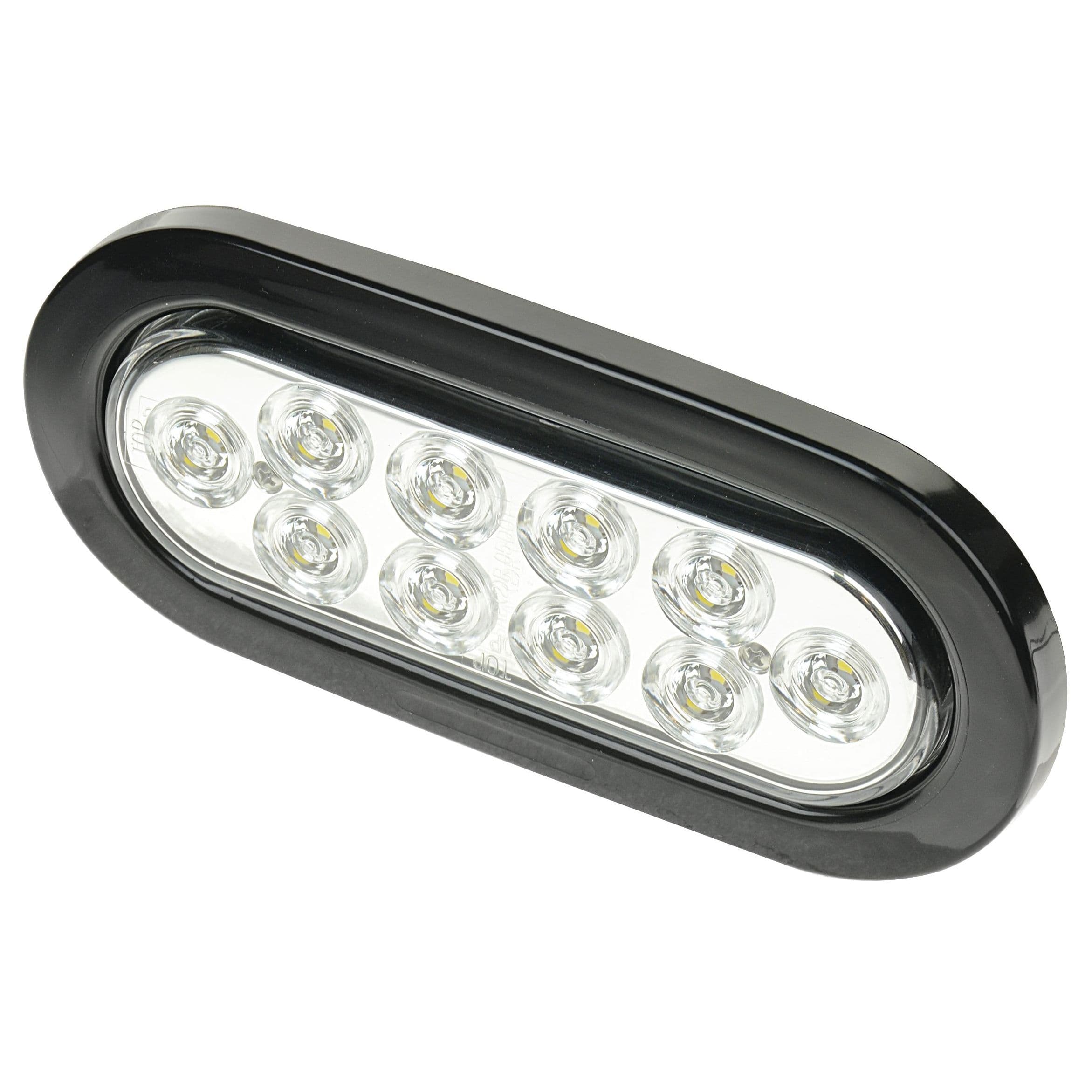 L.E.D. Oval Tail Light - White