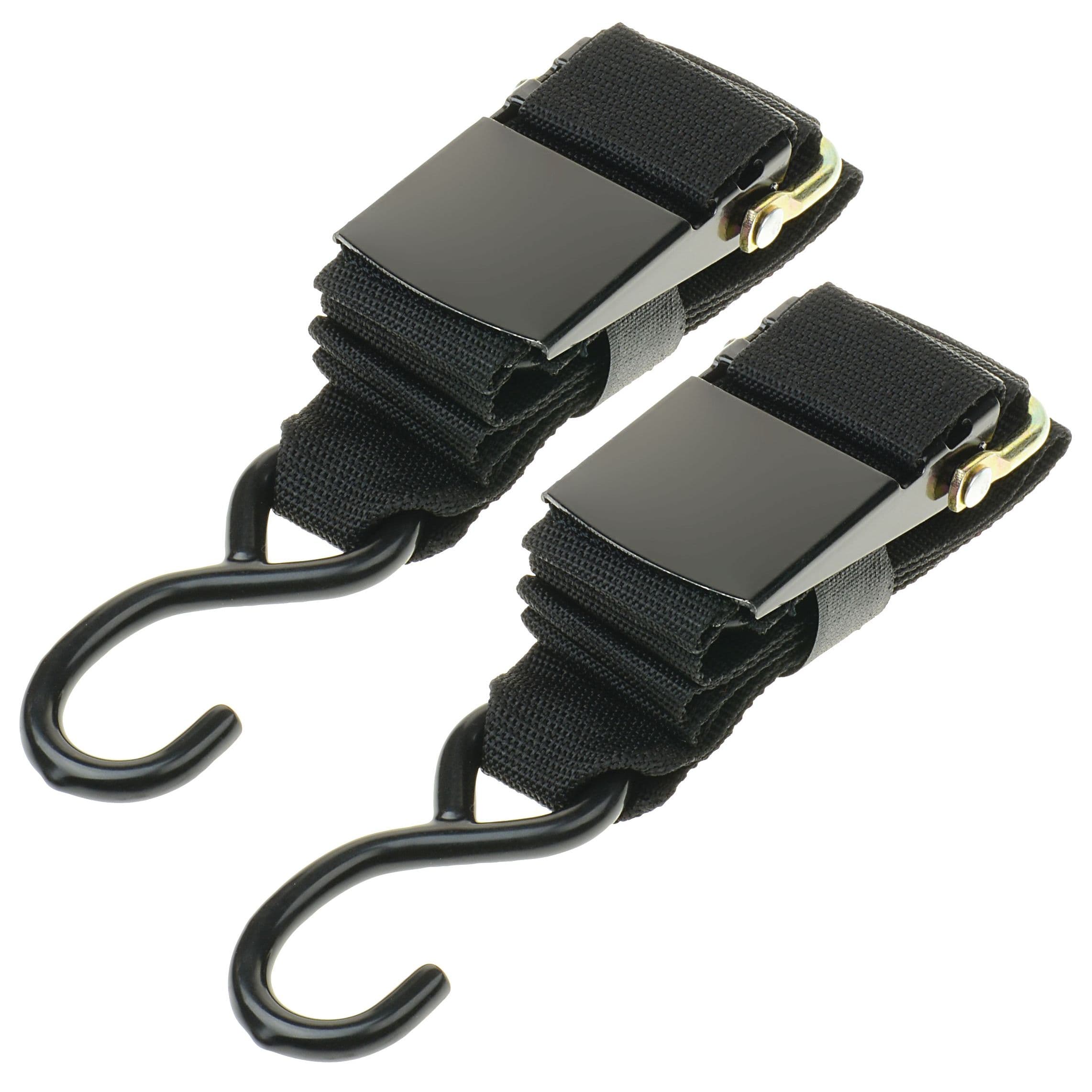 Adjustable Transom Tie Down and S-Hooks (Length 2’)