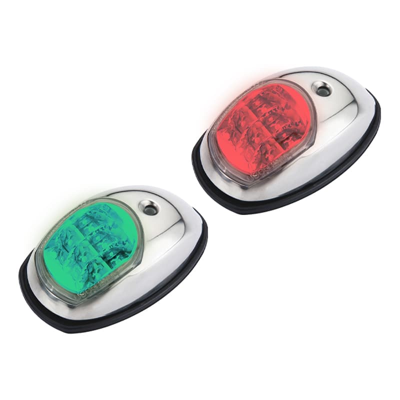 L.E.D. Side Lights - Vertical Mount (3-5/8” L x 2-1/4” W)