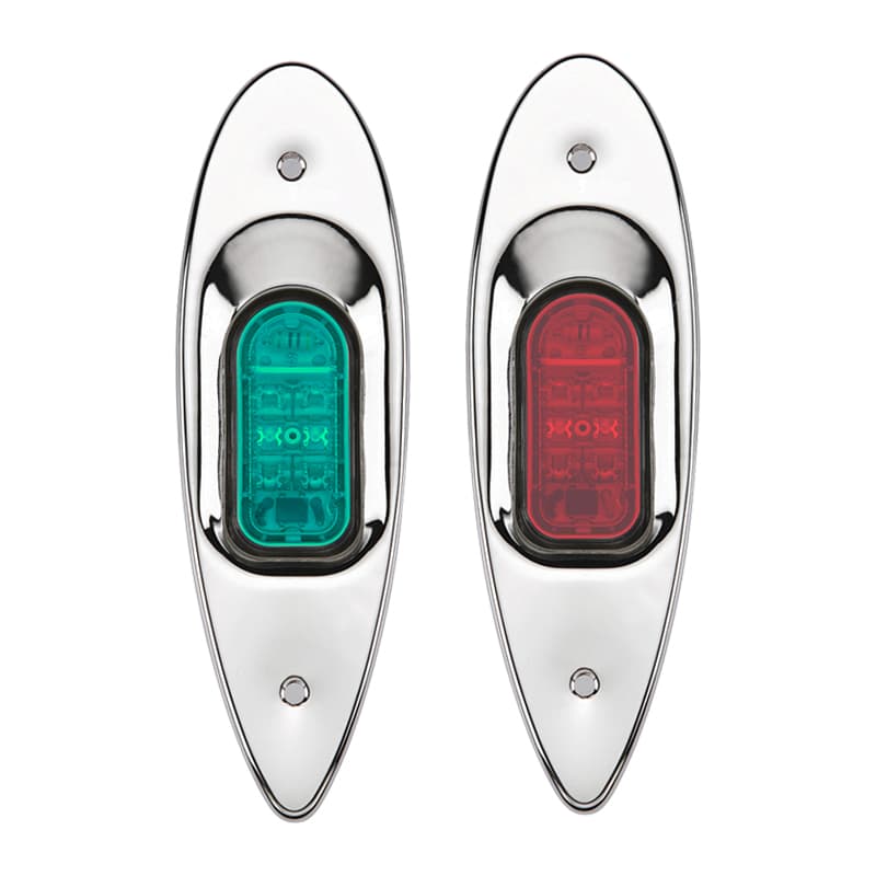 L.E.D. Side Lights - Flush Mount (Stainless Steel Housing)