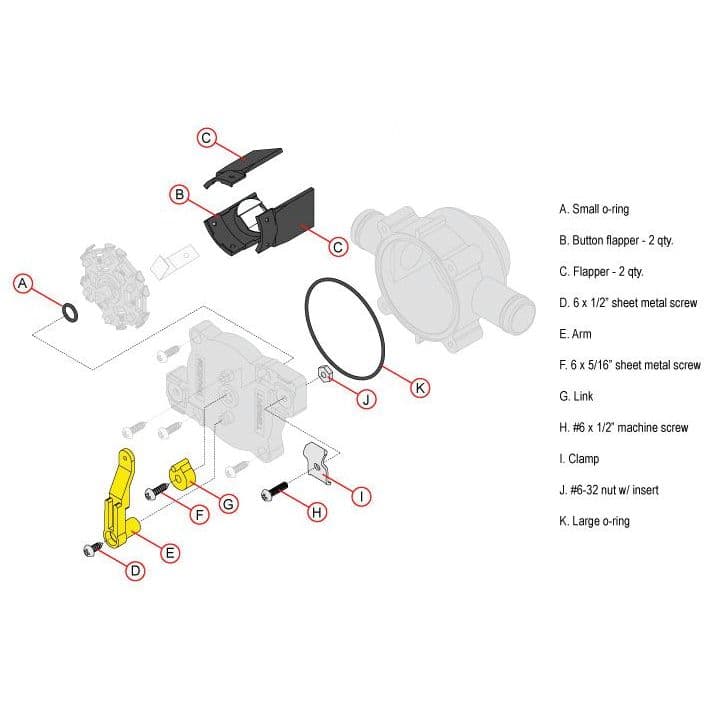 Livewell Valve Repair Kit