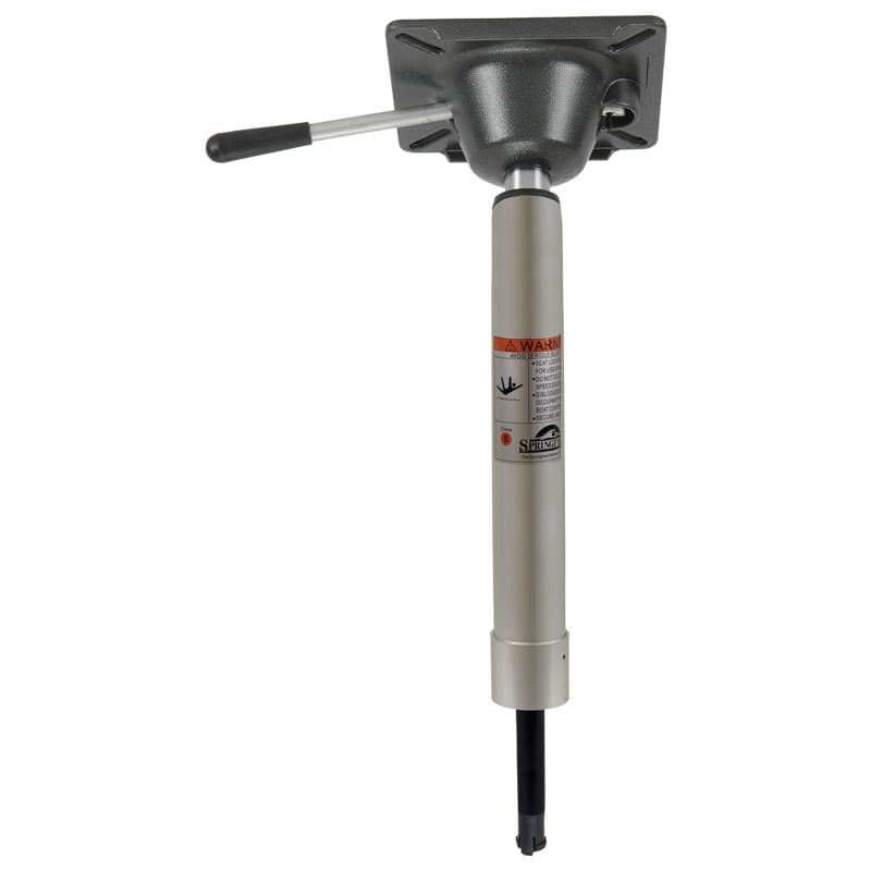 KingPin™ Series Power-Rise Sit Down Standard Post with Seat Mount (Anodized Finish, Display Package)