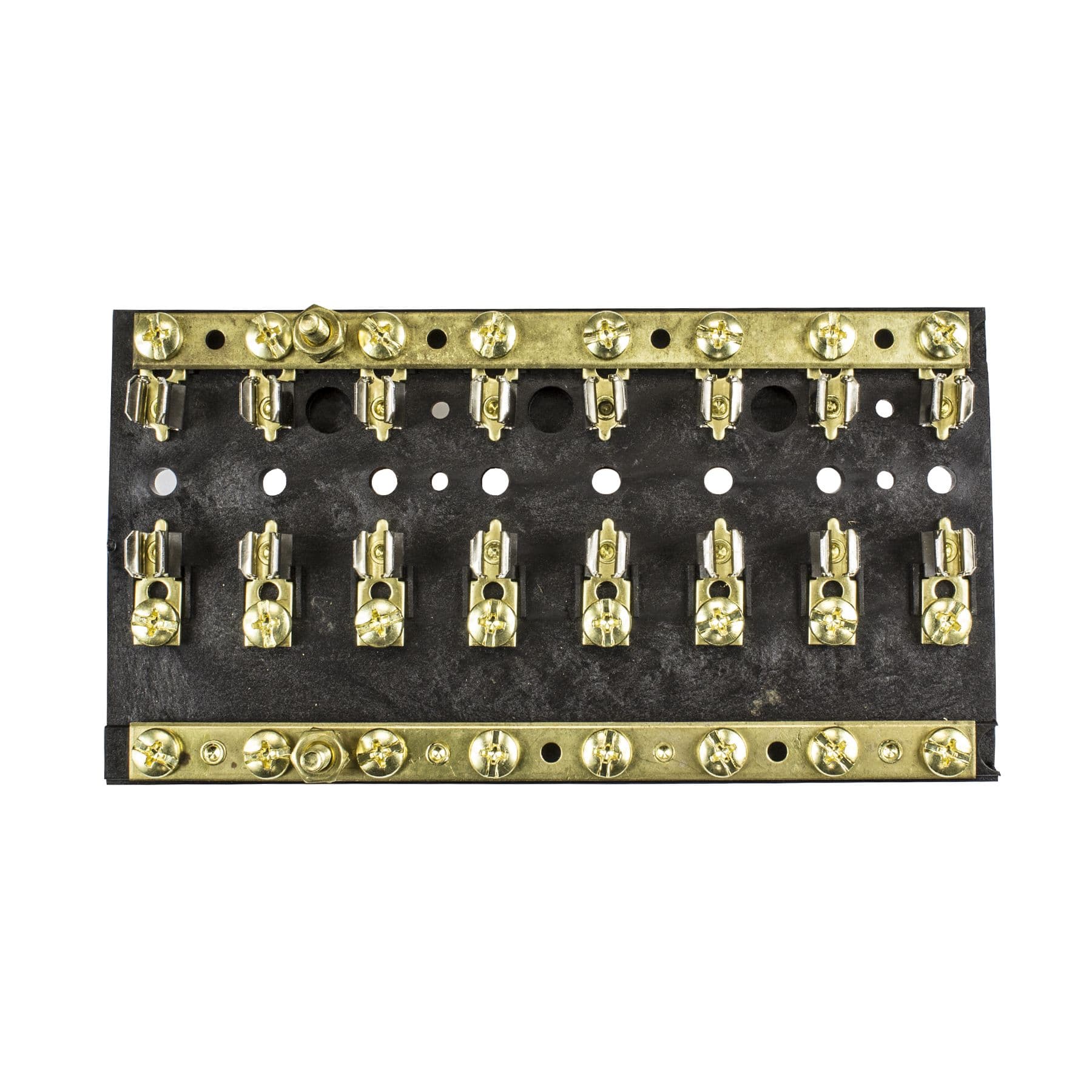 Hot Feed/Common Ground Fuse Block