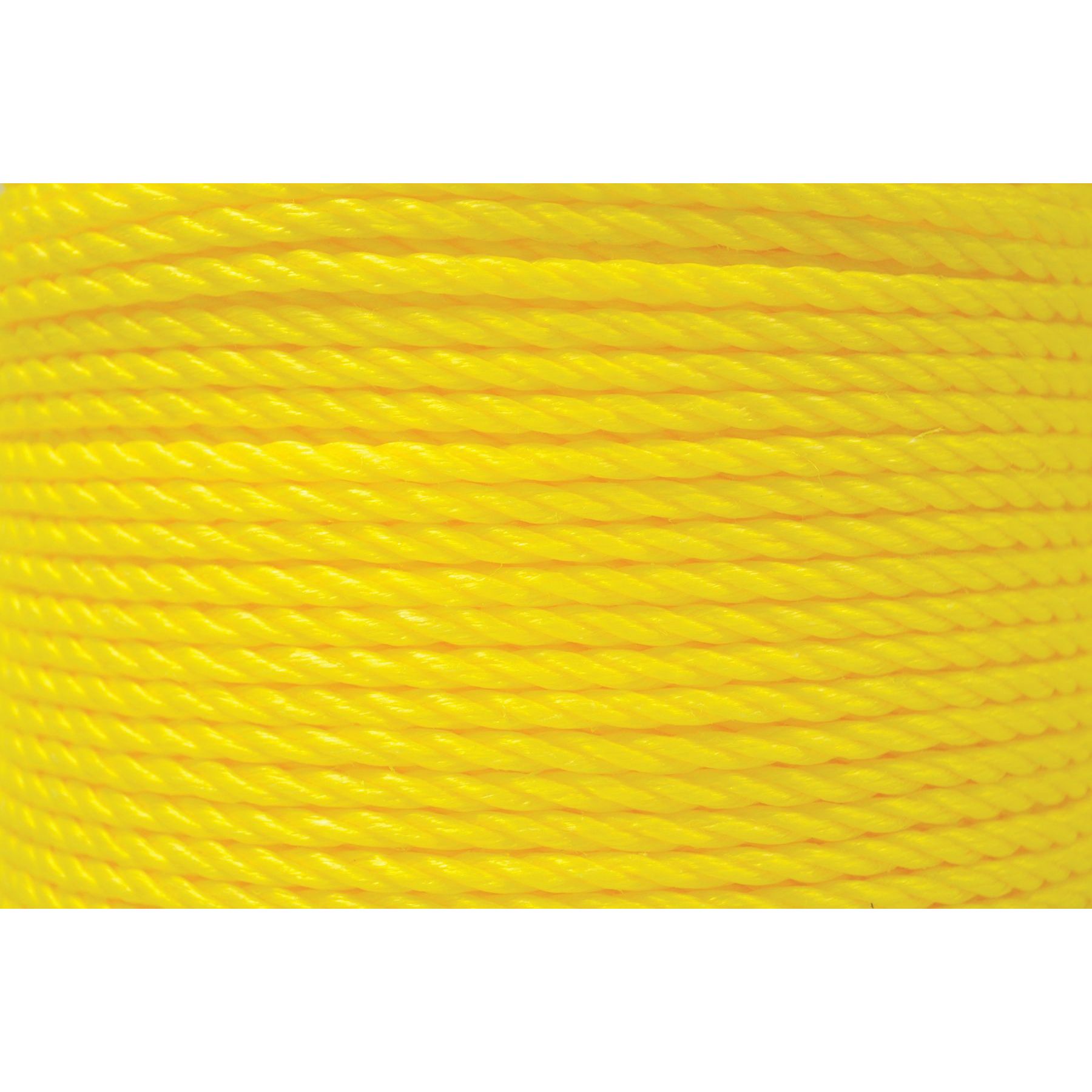 3-Strand Twisted Polypropylene Rope (3/4” x 600’, Yellow)