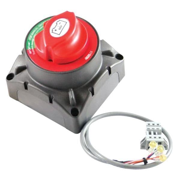 Remote Operated Battery Switch with Optical Sensor