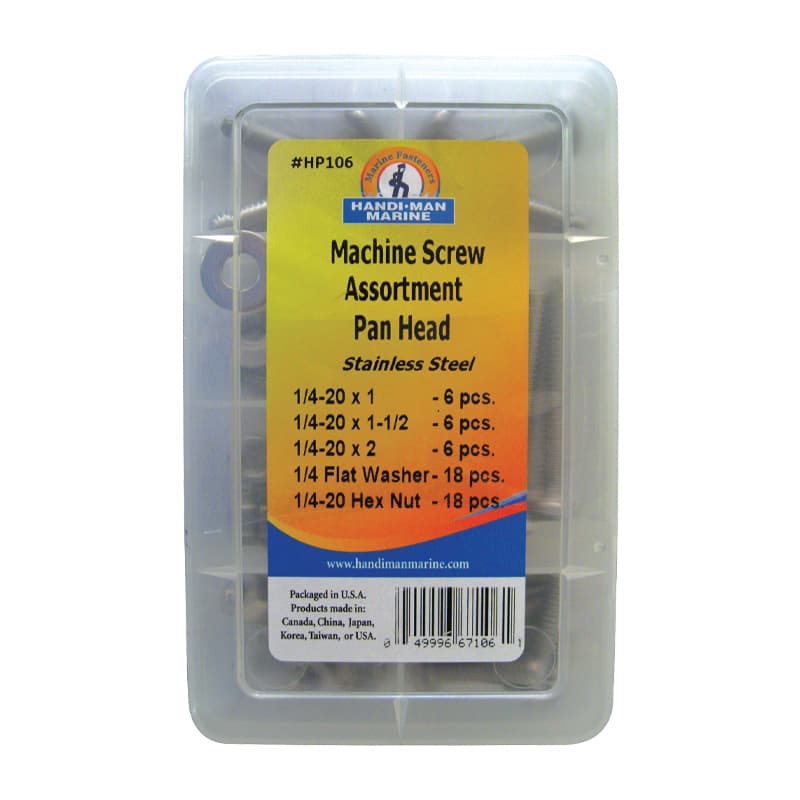 Machine Screw Kit - Pan Head