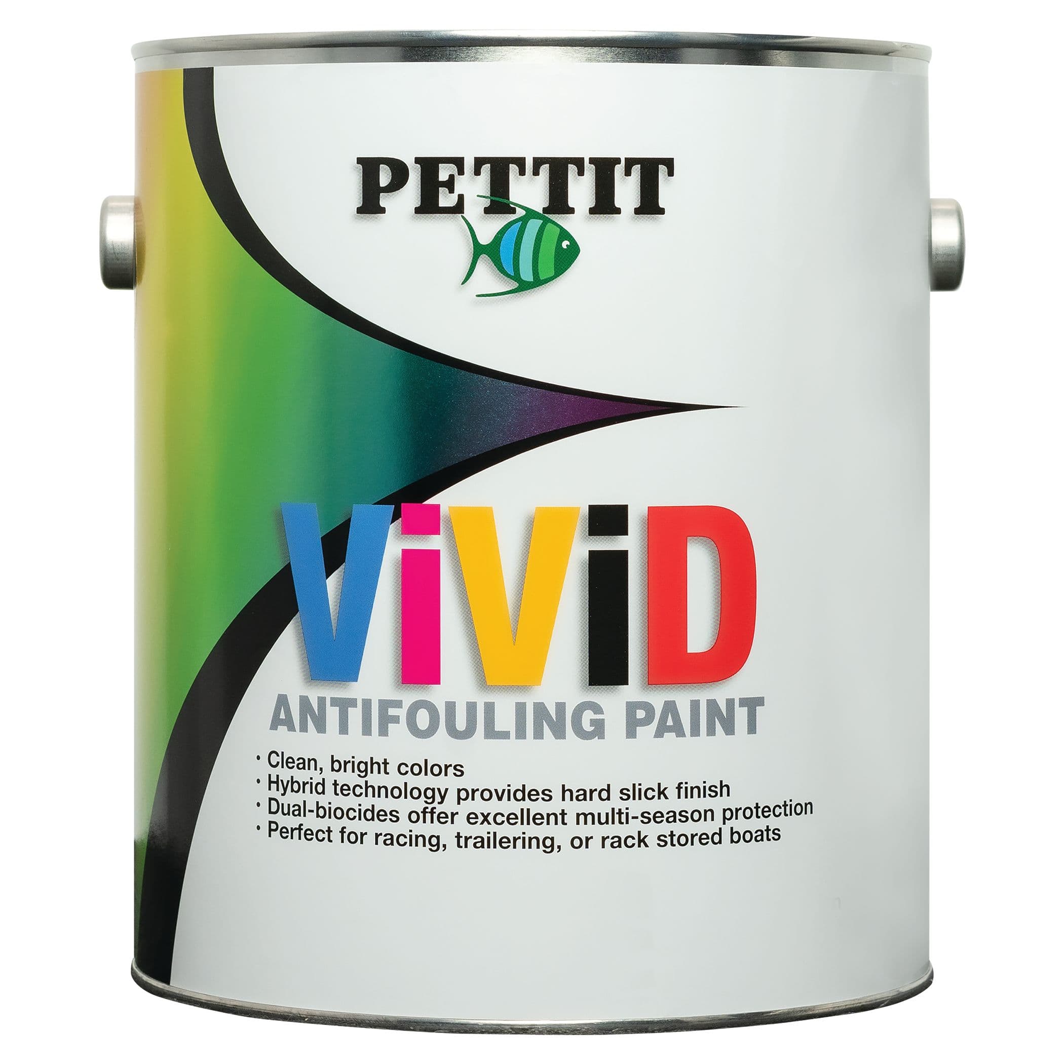 Vivid Hybrid Multi-Season Dual Biocide Antifouling Paint (Black, Gallon)