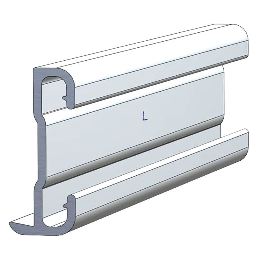Aluminum Rub Rails (1-1/4” H x 1/2” W x 12’ L)