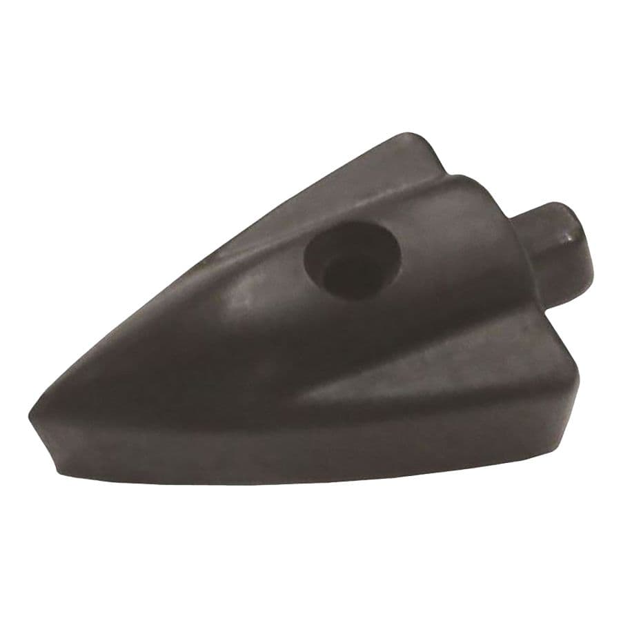 Black Nylon End Caps (1”)