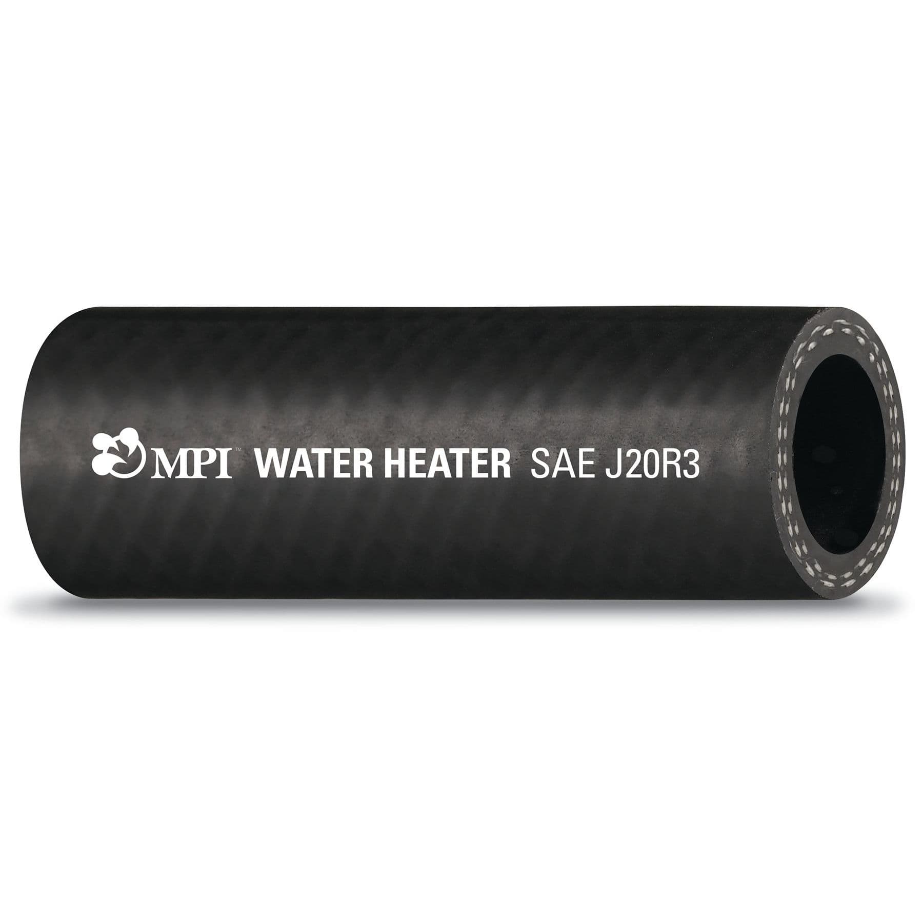 Series 132 Black Heavy Duty Water Heater Hose (1”)