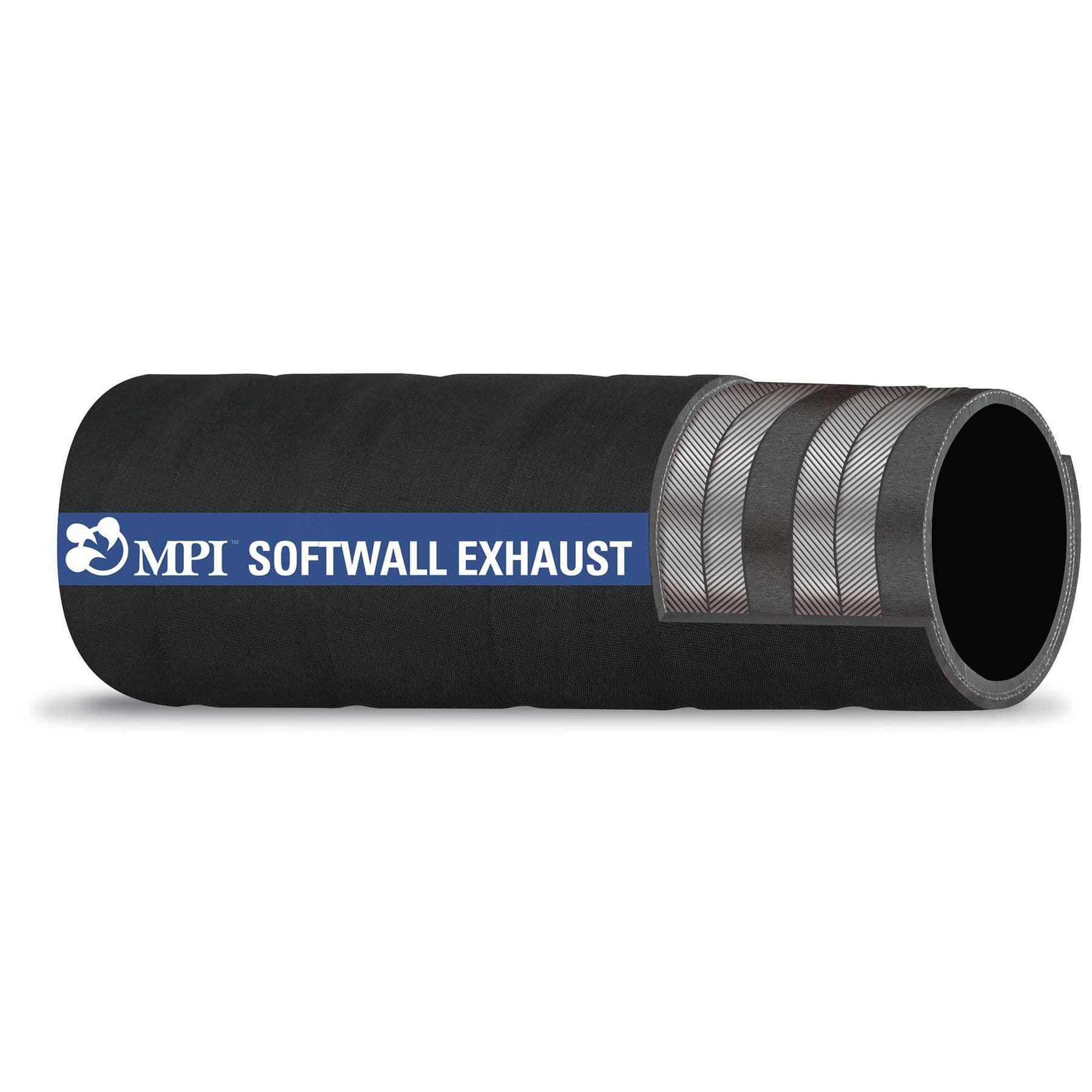 Series 200 Softwall 12-1/2’ Wet Exhaust Hose - Non-Wire (2”)