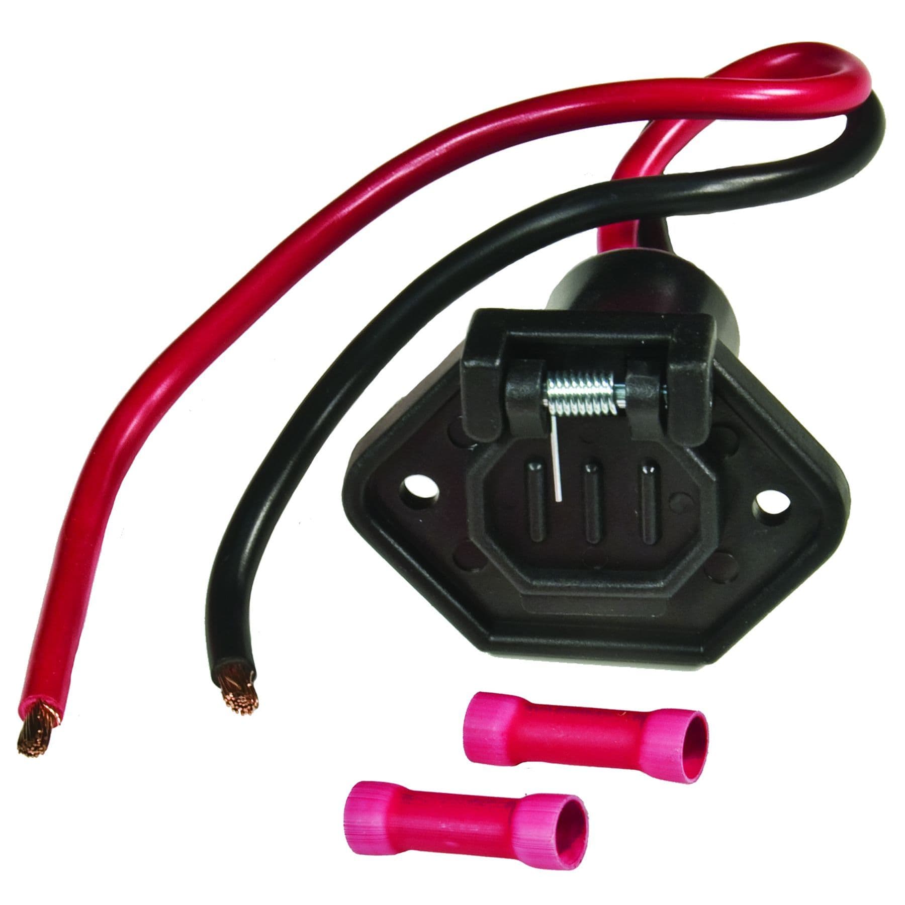 V-Groove Male Boat Side Trolling Motor Plug