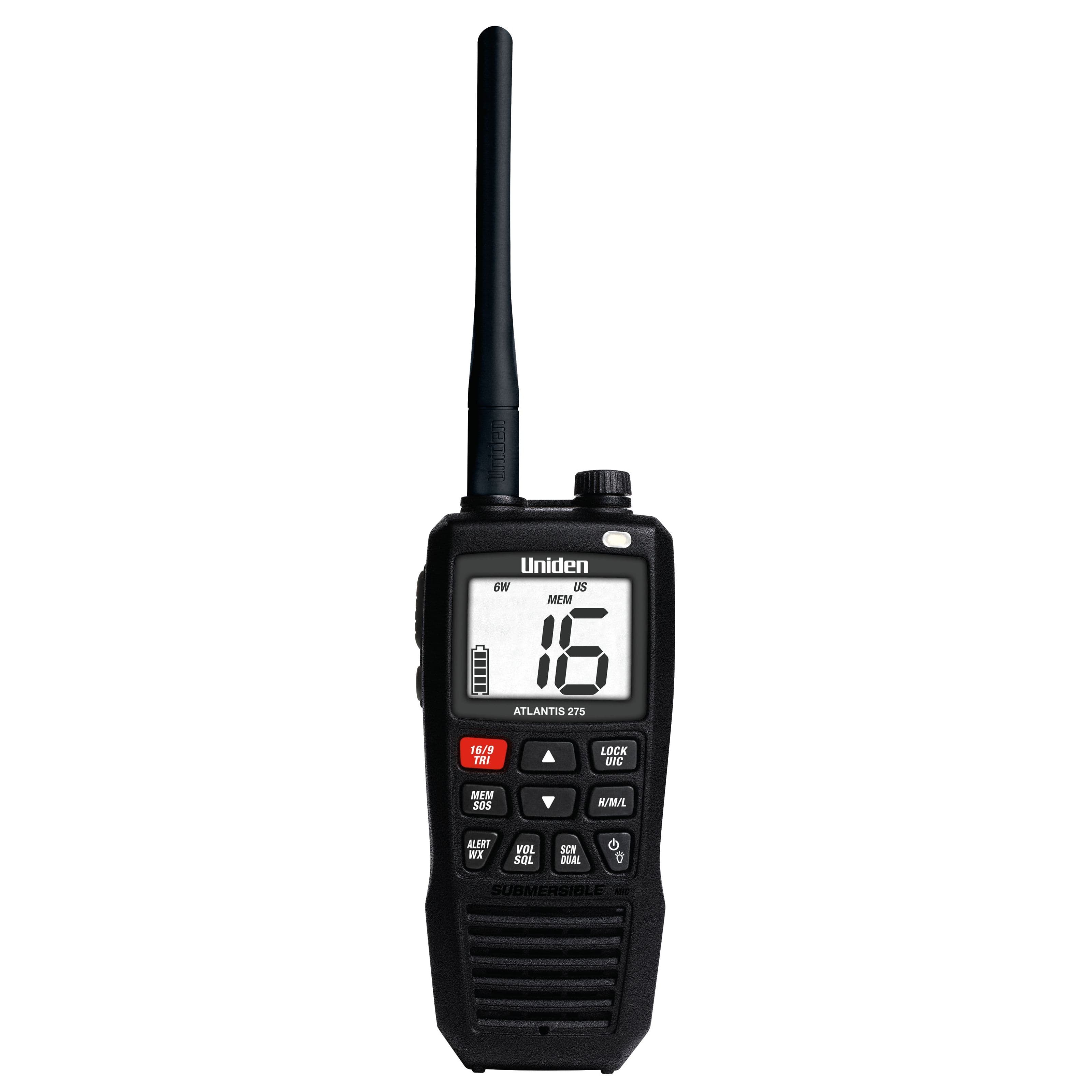 Atlantis 275 Handheld Floating VHF Marine Radio