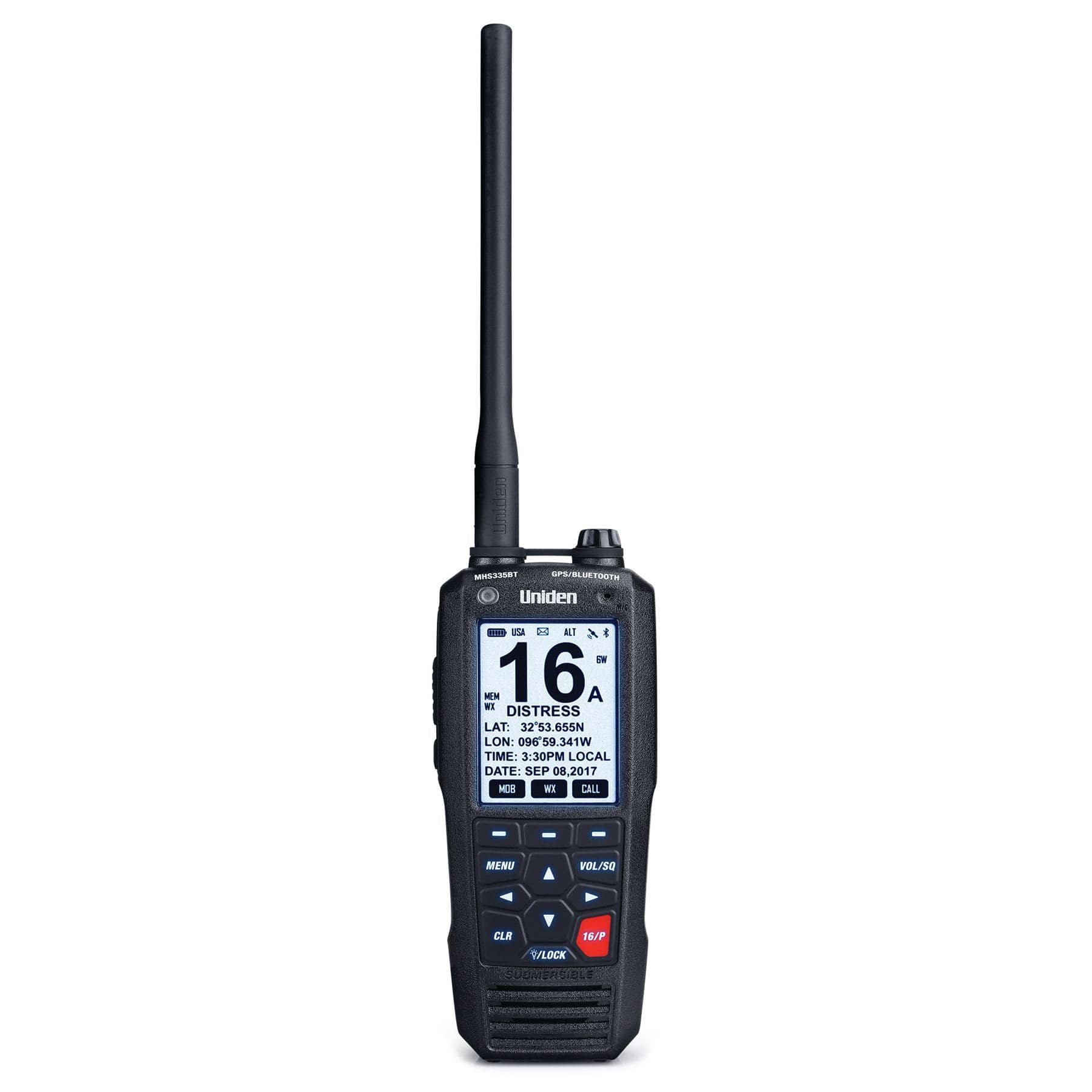 MHS335BT Handheld VHF Marine Radio with Bluetooth