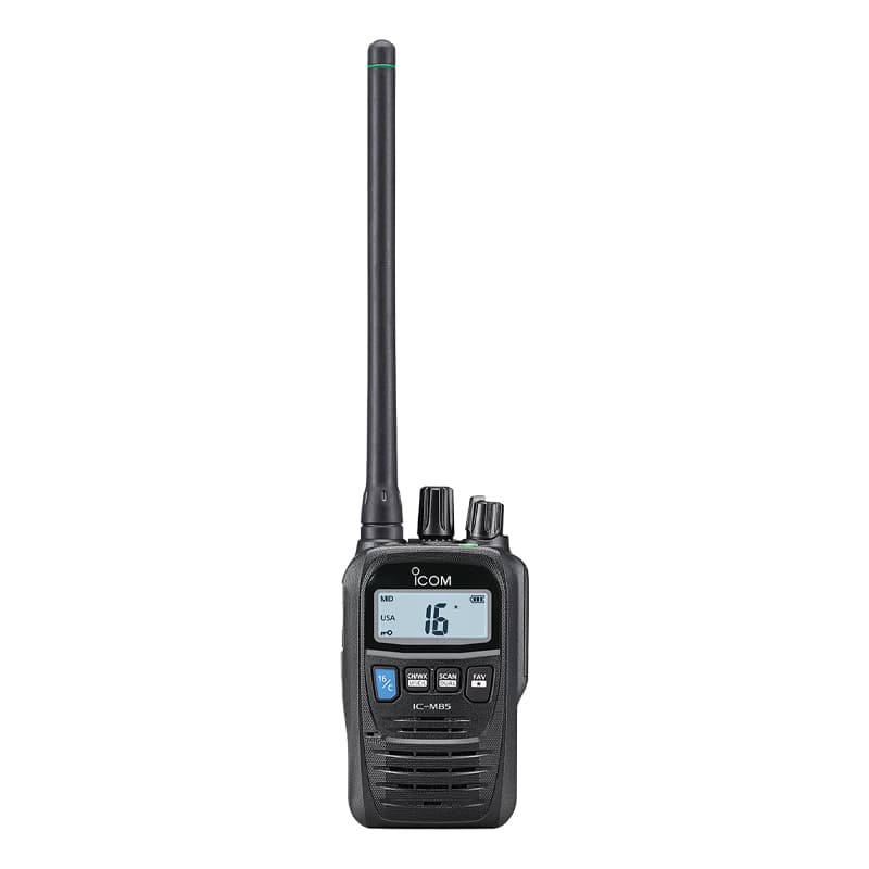 IC-M85 Handheld VHF Marine Transceiver (Black)