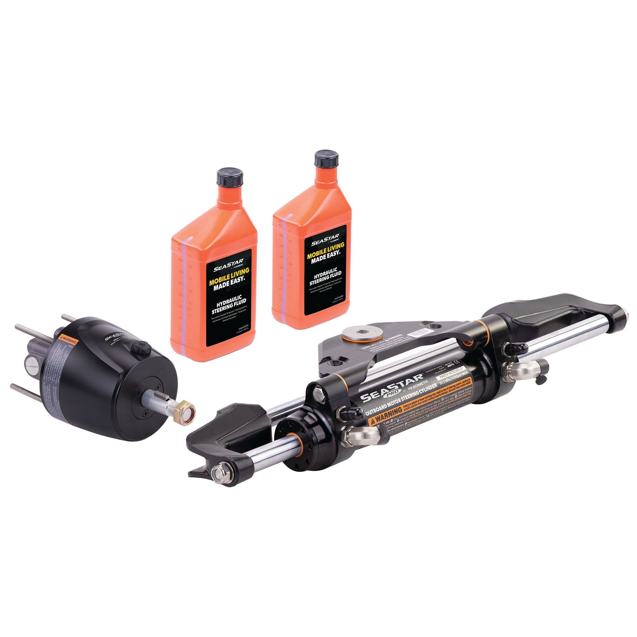 Pro Front Mount Outboard Hydraulic Steering Package
