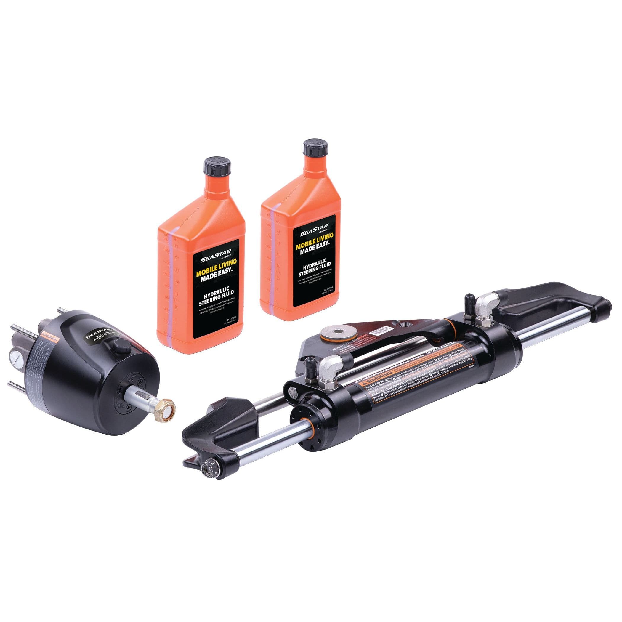 Front Mount Outboard Hydraulic Steering Package
