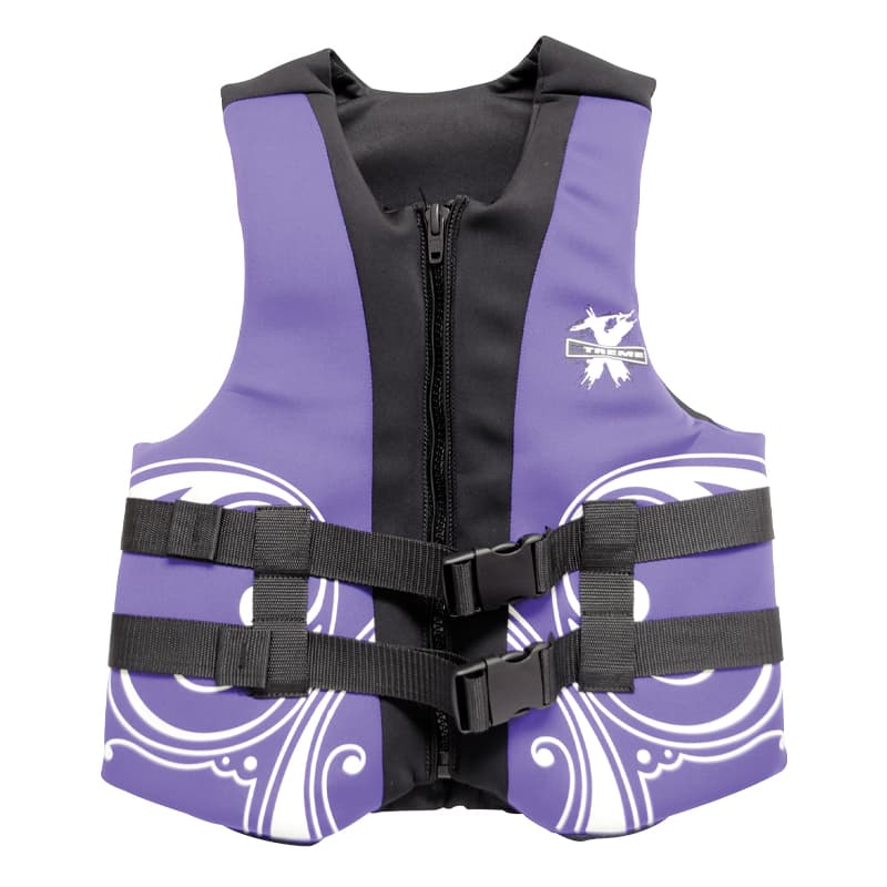 Women’s Flex-Fit Sport Vest (Purple/White/Black, Large/X Large)