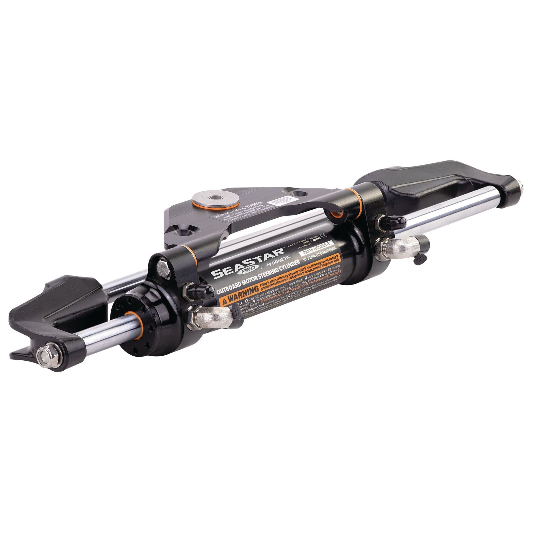 Pro Front Mount Outboard Hydraulic Cylinder (Black Version)