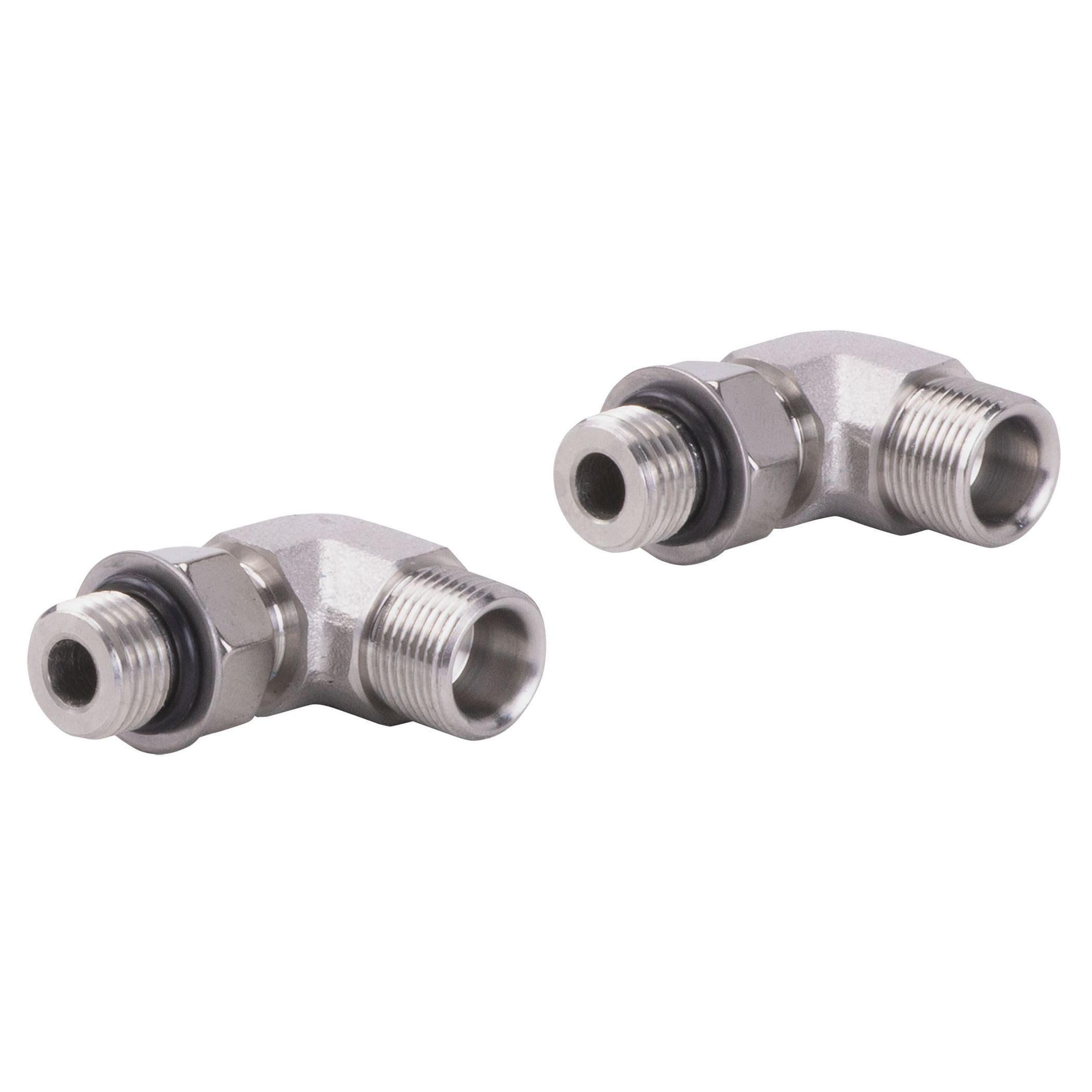 Positionable O-Ring Hose Fittings - ORB (Elbow Fitting, 2 Per Kit)