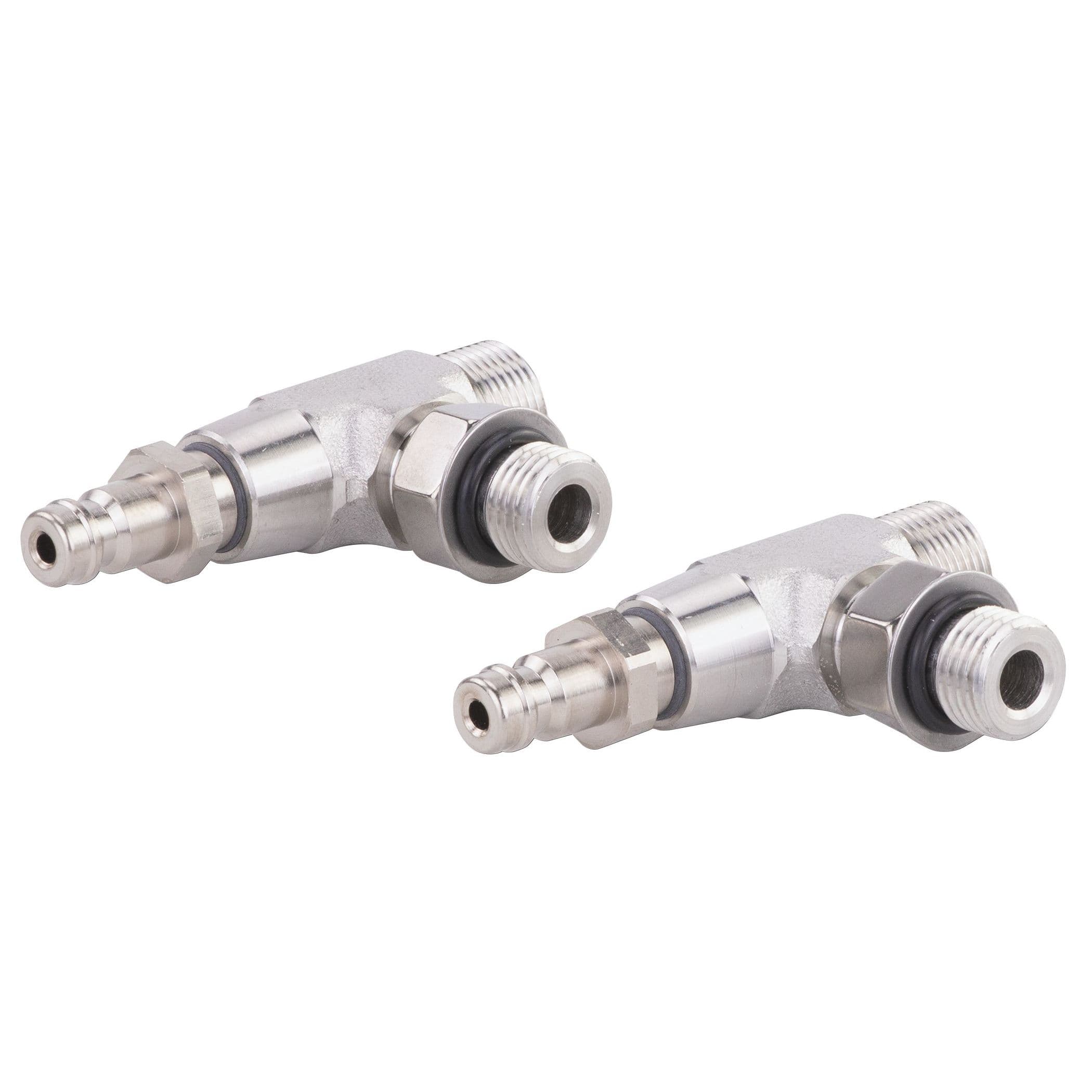 Positionable O-Ring Hose Fittings - ORB (Horizontal Bleeder Tee, 2 Per Kit)