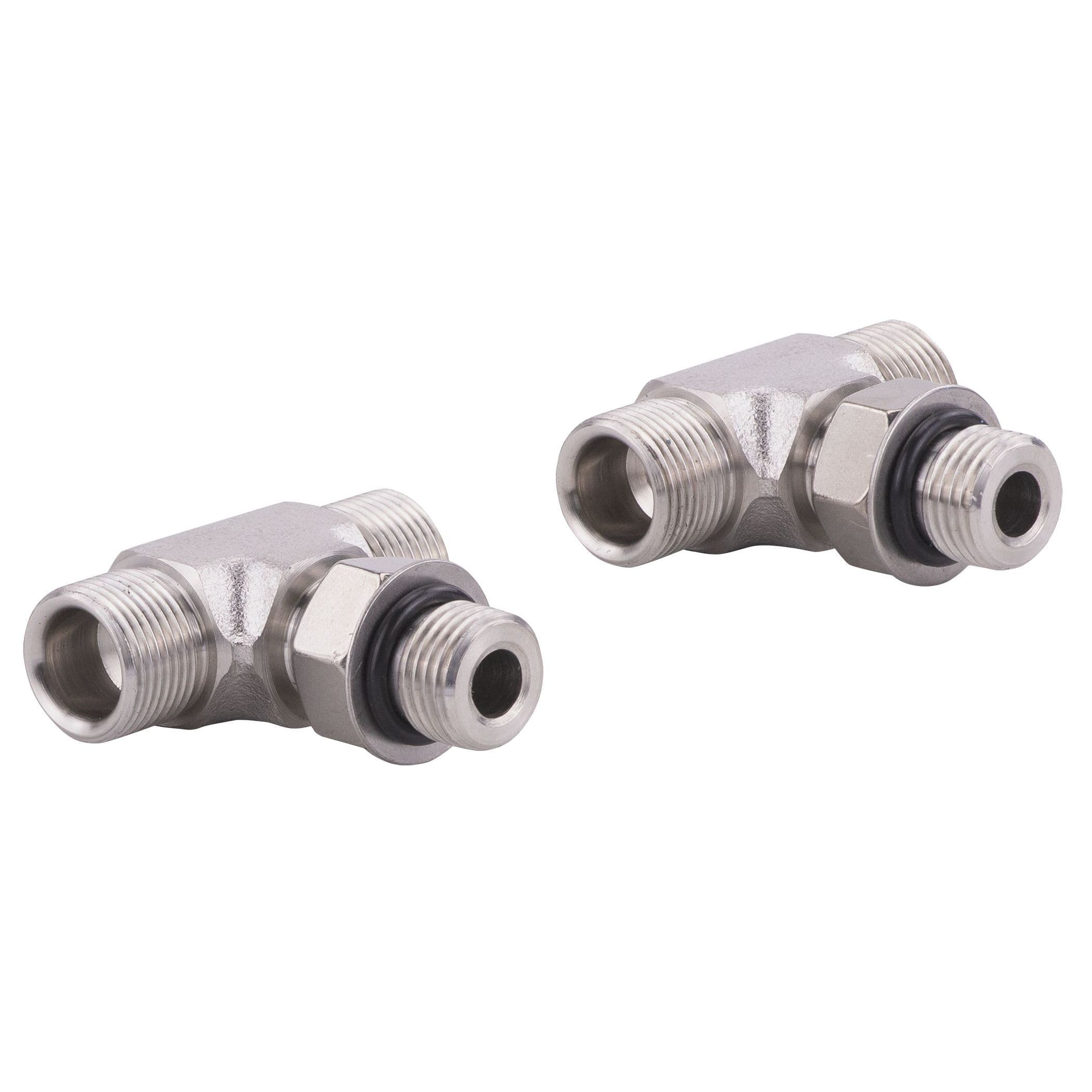 Positionable O-Ring Hose Fittings - ORB (Tee Fitting, 2 Per Kit)