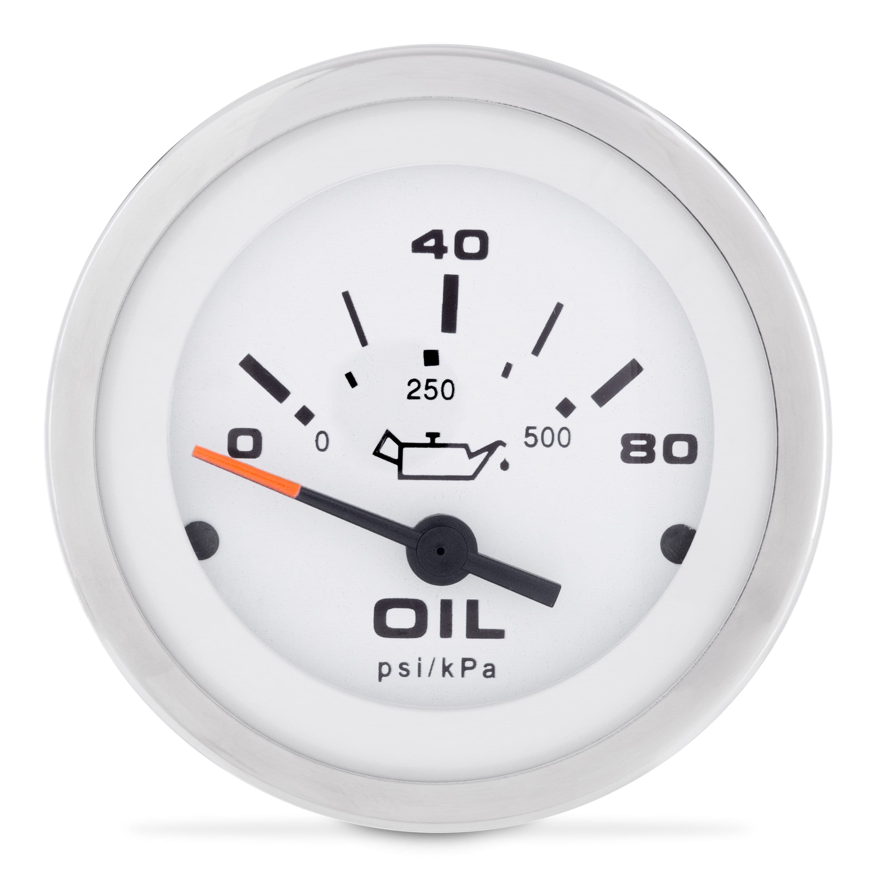 Lido Gauges - Oil Pressure Gauge (80 PSI)