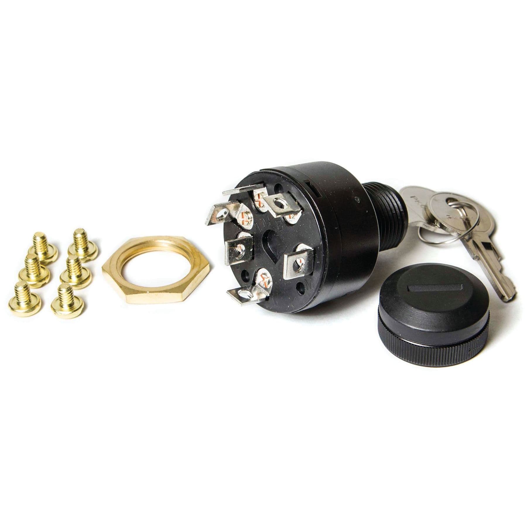 4-Position Magneto Ignition Switch (Accessory-Off-Run-Start)