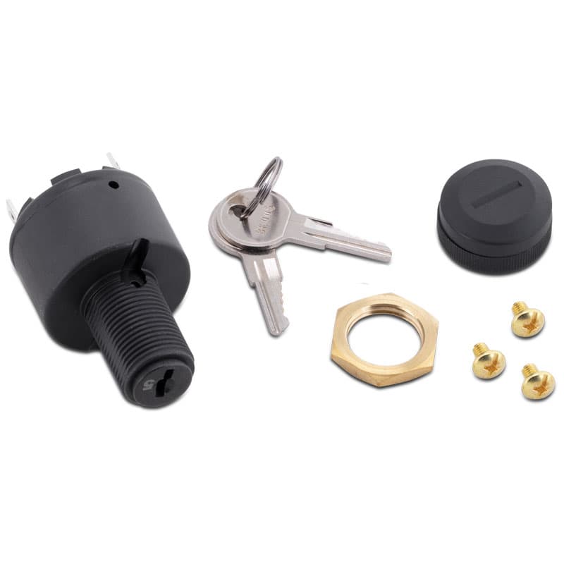 3-Position Conventional Ignition Switch (Off-Run-Start)