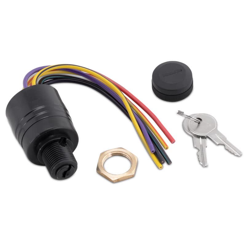 3-Position Magneto Ignition Switch - Push to Choke (Off-Run-Start)