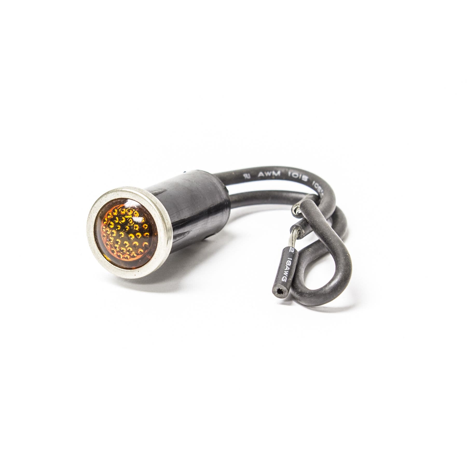 12V DC Large Indicator Lights (Amber)